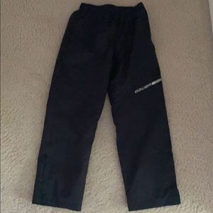 black bauer sweatpants